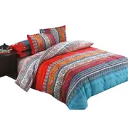 MANDALAS1 Ultra Soft Quilt Doona Duvet Cover Set Single Double Queen Super King
