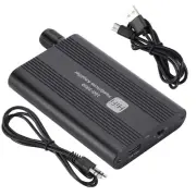 Mini HIFI Headphone Amplifier Stereo Earphone AMP 3.5mm With Audio USB Cable