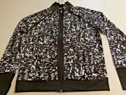 adidas Climalite Performance Womens L New Full Zip Track Top Long Sleeve