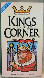 Vintage Kings in the Corner Card Game 1996 Jax Ages 7+ BNIB