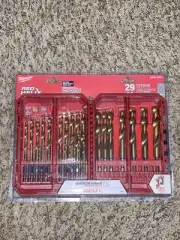 Milwaukee SHOCKWAVE Impact Duty RED HELIX 29 Piece Drill Bit Set 48-89-4672
