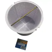 Quiptron Skimmer Basket Generic with Brass Handle