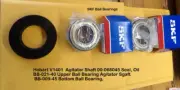 Hobart V1401 Agitator Shaft 00-068045 Seal BB-021-40 Upper Ball Bearing Agitato
