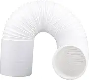 WeiLaiKeQi Portable Air Conditioner Hose Extension Set, Quick and Easy Setup, White, as described, 1.5meters