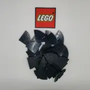 LEGO 4 x 4 Round Corner Plate BLACK (x32) 30565 NEW PARTS BULK LOT