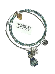 Alex and Ani HOLIDAY ELF CHARM Bracelet SET OF 2 CHRISTMAS Brand NEW