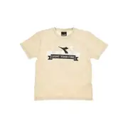 [DIADORA] DIADORA Washed-out jersey T-shirt Kids 8Y 8Y Beige