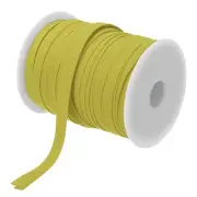 2/5 Inch Double Fold Bias Tape Polyester Bias Tape(Gold 55 Yards)