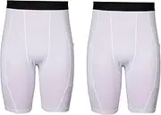[Zupora] Mens Compression Shorts Sports Underwear Base Layer Quick-Drying Workout Gym Running