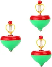 3pcs Pulling String Gyro for Engaging Playthings to Enhance Parent Bonding and Lightweight Design Random Color