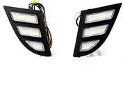 LED DRL Daytime Running Light Fog Lamps Assembly Compatible With Buick Regal GS 2008 2009 2010 2011 2012 2013 2014 2015 2016 2017