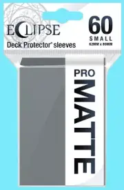 60 ULTRA PRO ECLIPSE Smoke Grey Small Size PRO-MATTE DECK PROTECTOR Card Sleeves