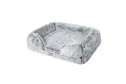 Pawz Pet Claming Dog Bed Orthopedic Sofa Large Grey
