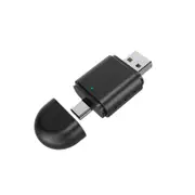 Wireless Carplay Adapter & Android Auto USB + Type-C Dual Interface 2 in 1 Auto Car Play Wireless Dongle for OEM Wired Carplay