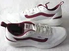 Vans Men's UltraRange Exo Blanc De Blanc Burgundy Striped Shoes Size 9 NIB