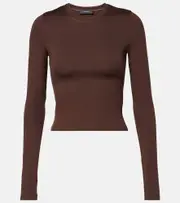 [Wardrobe.NYC] Wardrobe.NYC Jersey T-shirt UK 14 brown