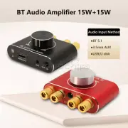 15WX2 HIFI Bluetooth5.1 Amplifier Board Digital Power Audio AMP For eWeLink DIY