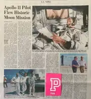 APOLLO 11 MICHAEL COLLINS 1930 2021 MISSION THE WALL STREET JOURNAL ARTICLE WSJ.