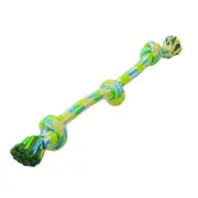 Flossy Chews Braidys 3 Knot Tug Dog Chew Toy Medium 50cm