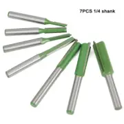 Trimming tool Router Bits Kit DIY Double Flute Woodworking High stength