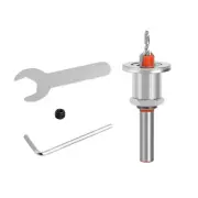 8mm Countersink Drill Bit Set 1PC/5PCS Adjustable Depth Woodworking Cutter