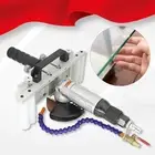 Glass Pneumatic Edger Glass Small Fast Straight Edge Round Edge Grinding MachiX8