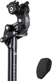 SAFORT Suspension Seatpost for eBike- Upgraded USS-SP19 (Successor to USS-SP18) - Comfort for Heavy Riders 110-340 lbs