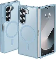 [ORETECH] Compatible with Samsung Galaxy Z Fold 6 Case-Sierra Blue