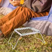 Foldable Stove Stand Folding Campfire Grill Compact Mini Ultralight Campfire