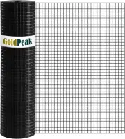 Black Hardware Cloth - 36In. X 50Ft. 1/2 Inch Mesh 19 Gauge - Vinyl Coated Wire