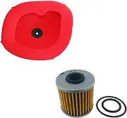 Motorcycle Oil and Air Filter for RM-Z250 RMZ250 2019-2022 RMZ450 RM-Z450 2018-2022