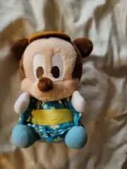 Baby Blue Kimono Mickey Mouse Japan Disney store plush