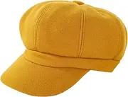 [ZLS APPAREL] ZLSLZ Women's Retro Peaked Ivy Newsboy Paperboy Gatsby Cabbie Painter Cap Hats