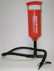 14" Dual Action AIR PUMP Hand and Foot Pool Inflatable Quick Fill Heavy Duty NEW