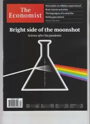 BRIGHT SIDE OF THE MOONSHOT THE ECONOMIST MAGAZINE MARCH 27 2021 POST PANDEMIC