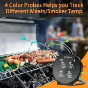 Wireless Meat Thermometer, 500Ft Bluetooth Meat Thermometer