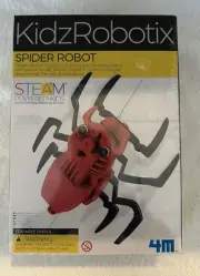KidzRobotix Spider Robot Steam Powered Kids 4M Brand New Sealed In Box