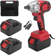 Cordless Power Impact Wrench Brushless Rattle Gun Drill Tool Socket