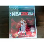 PS3 NBA 2K16 美國職籃大賽 純日版