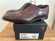 Allen Edmonds Men’s McAllister Burgundy Wingtip Oxford Size 12 D