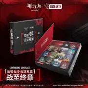 Official Arknights CONTINGENC CONTRACT Badge Commemorative Set Gift Box New