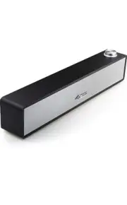 INXON Wooden Computer Speakers Bluetooth 5.0 Computer Sound Bar Wood Mini Sou...