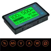 New 50A 100A 350A 500A 120V Battery Capacity Tester Coulomb Counter Panel Meter