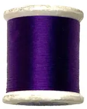 Gudebrod Nylon Thread Type D Purple 100-Yard Spool