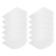 12Pcs Plastic Cake Scraper Dough Cutter for Kitchen, White