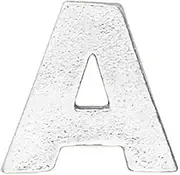 [Alex and Ani] PC19CH01S,Create Your Own, Initial A Charm,Sterling Silver,Silver, Slider Charms, One Size, Sterling Silver, No Gemstone