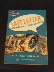 Thinkfun Last Letter - Fast Paced Twist on a Classic Word Game! - Brand New