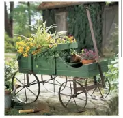 Green Garden Planter Wagon (col) J8