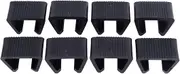 8Pcs Outdoor Patio Furniture Clips, Strong and sturdy Plastic Fasteners, Easy to Install, Prevent Movement, Effectively Connect Sectional Sofa (5.25cm/2.1in Groove 8PCS)