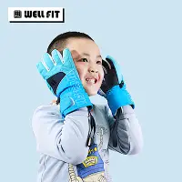 在飛比找Yahoo奇摩購物中心優惠-Well Fit 兒童滑雪手套 - 繽紛